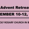 ADVENT RETREAT/ REKOLEKCJE ADWENTOWE 10-12/12/2021      