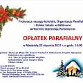 Opłatek Parafialny / Opłatek Dinner, Jan 22, 2017               