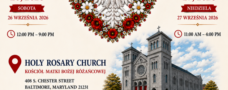 Polish Festival, September 26-27, 2026    