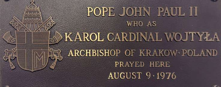 AUGUST 9, 2026, 50TH ANNIVERSARY OF THE VISIT TO OUR HOLY ROSARY CHURCH ROSARY THE FUTURE POPE AND SAINT - CARDINAL KAROL WOJTYŁ  